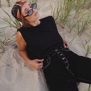 High Rise Black Danielle Jeans